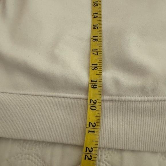 Modern Lux USA Patriotic Color Block Red White & Blue Crewneck Sweatshirt Sz L - Picture 9 of 9